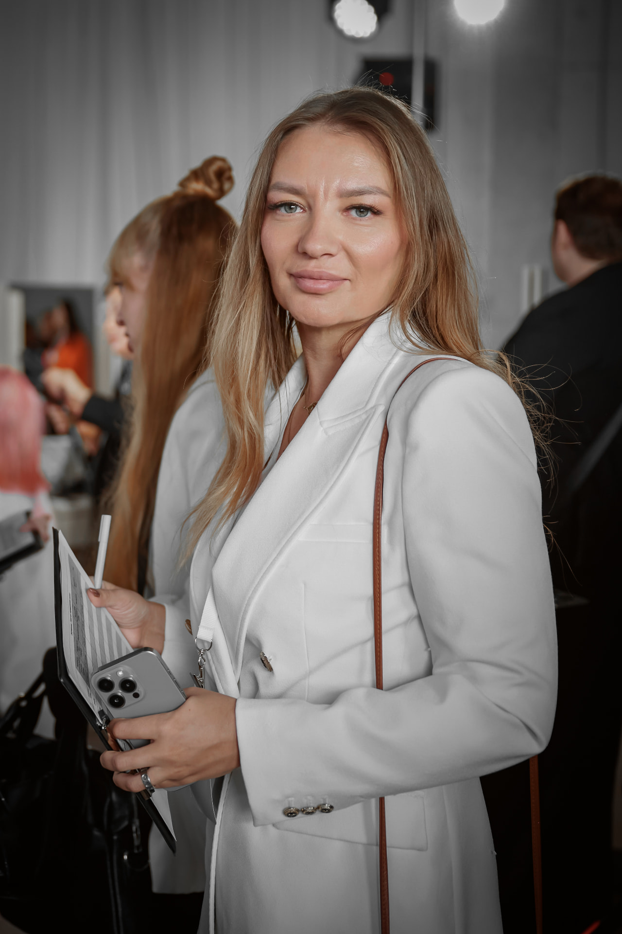 At an international industry event
